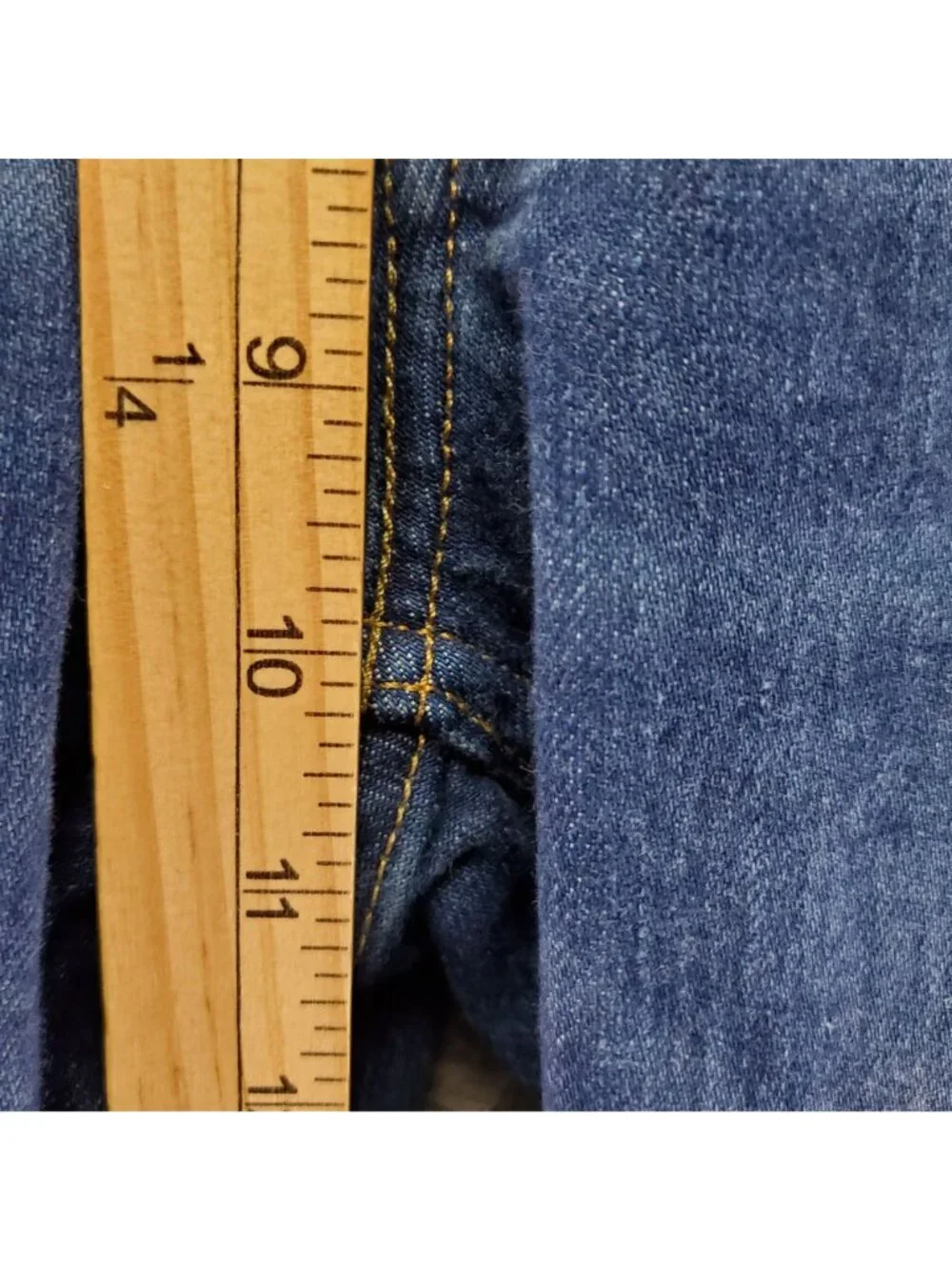 Levis Jeans Mens 34x32 Blue 511 Slim Fit Stretch Denim Classic 5-Pocket *Read*